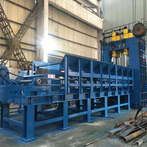 高效重型630噸龍門(mén)式剪切機(jī) 廢鐵廢金屬管道的強(qiáng)力處理利器