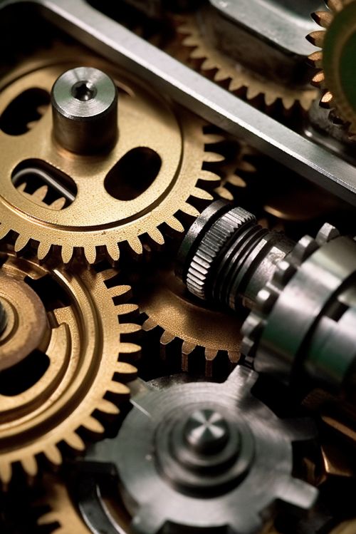 工廠生產工業機械齒輪零件攝影圖片 攝影圖